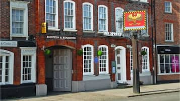 Framhlið gististaðar