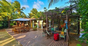 Lobby sitting area - Pousada Ilha do Frade (Fernando de Noronha)