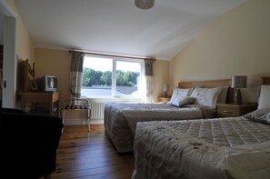 Triple Room, Ensuite | View from room - Carrown Tober House (Oughterard)