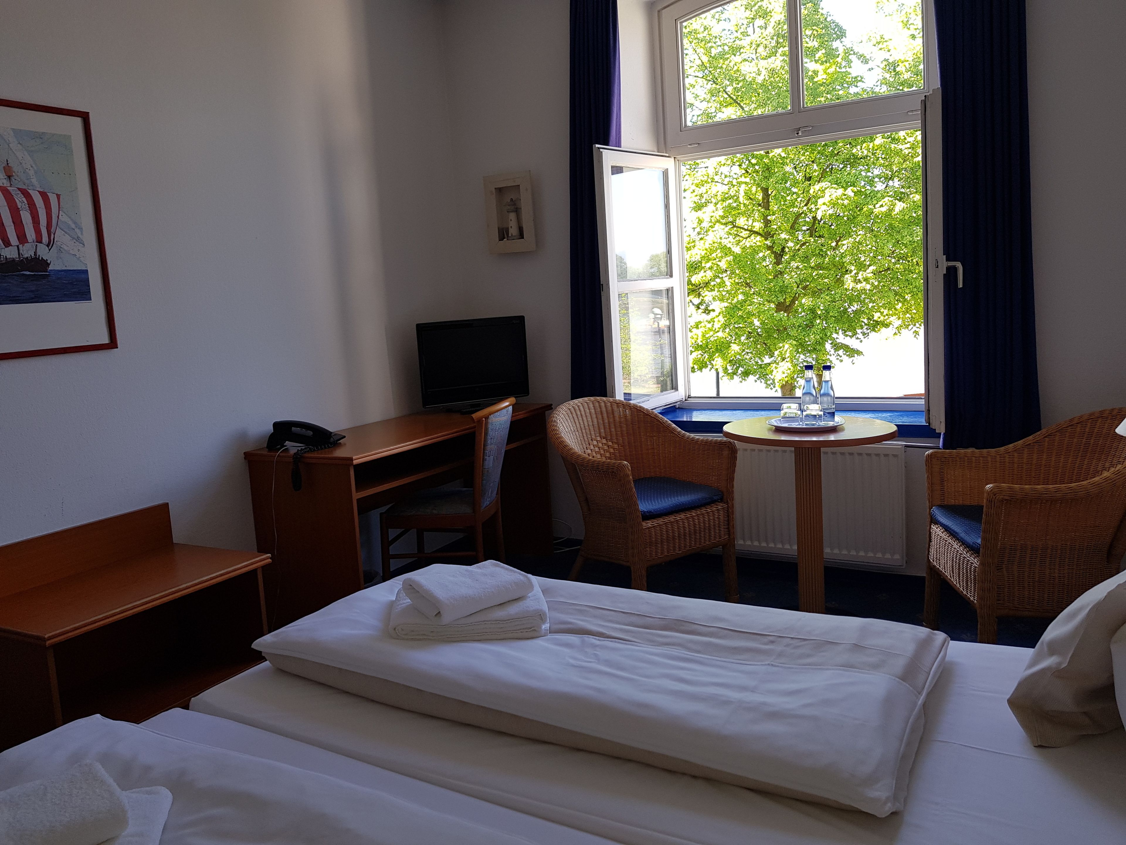 desk, iron/ironing board, free wifi, bed sheets