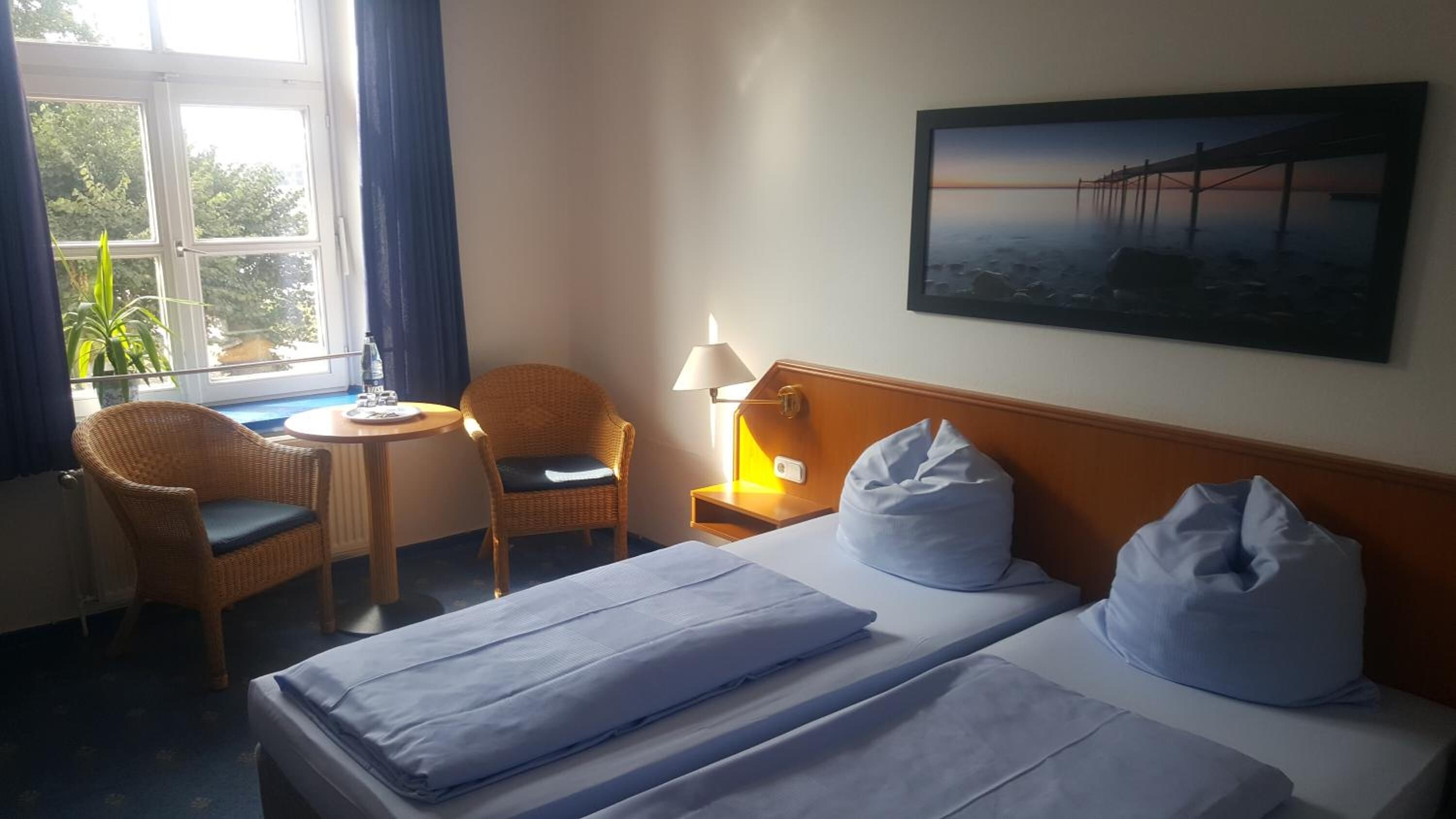 desk, iron/ironing board, free wifi, bed sheets