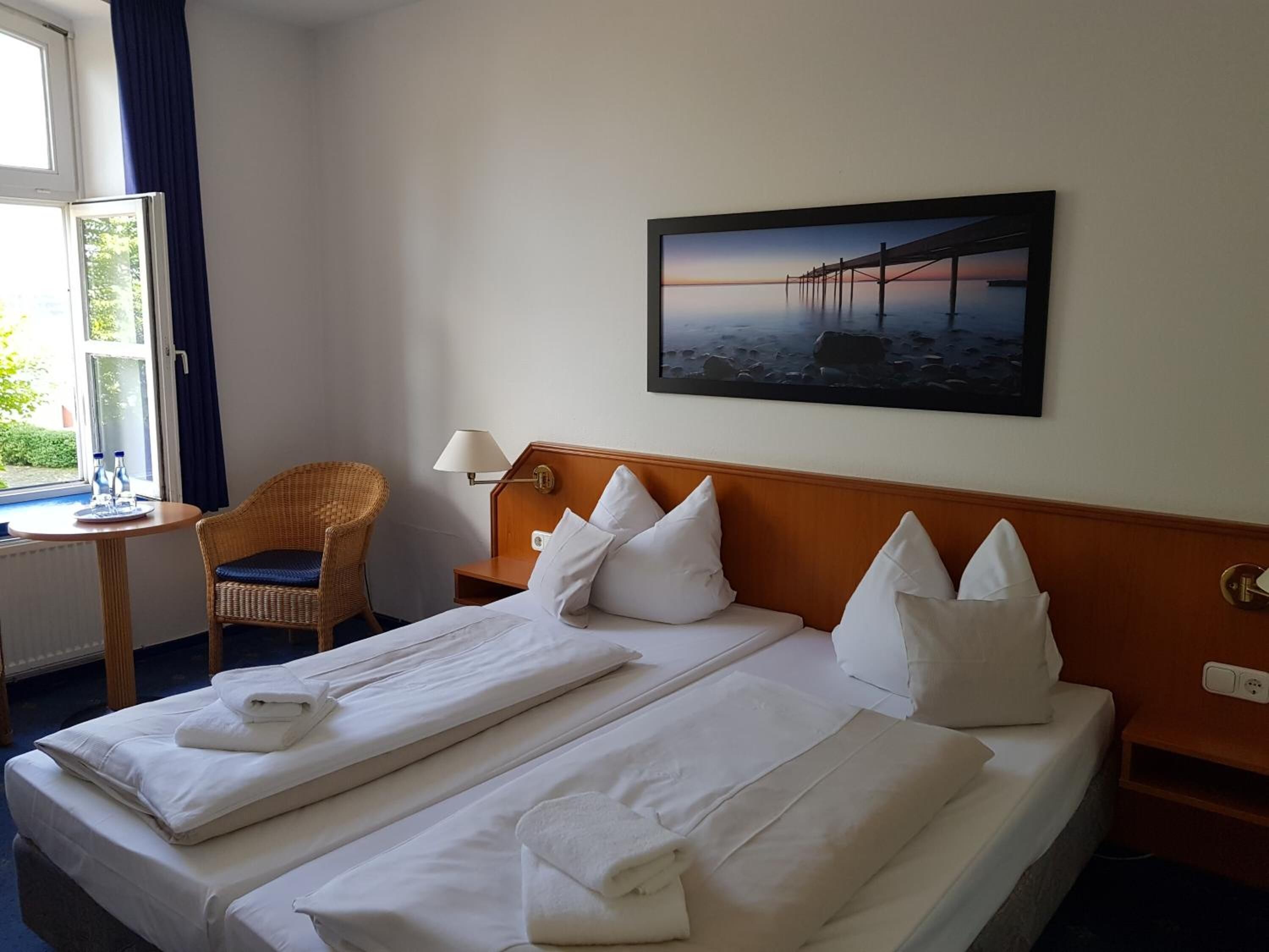 desk, iron/ironing board, free wifi, bed sheets