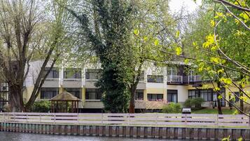 Voorkant van accommodatie