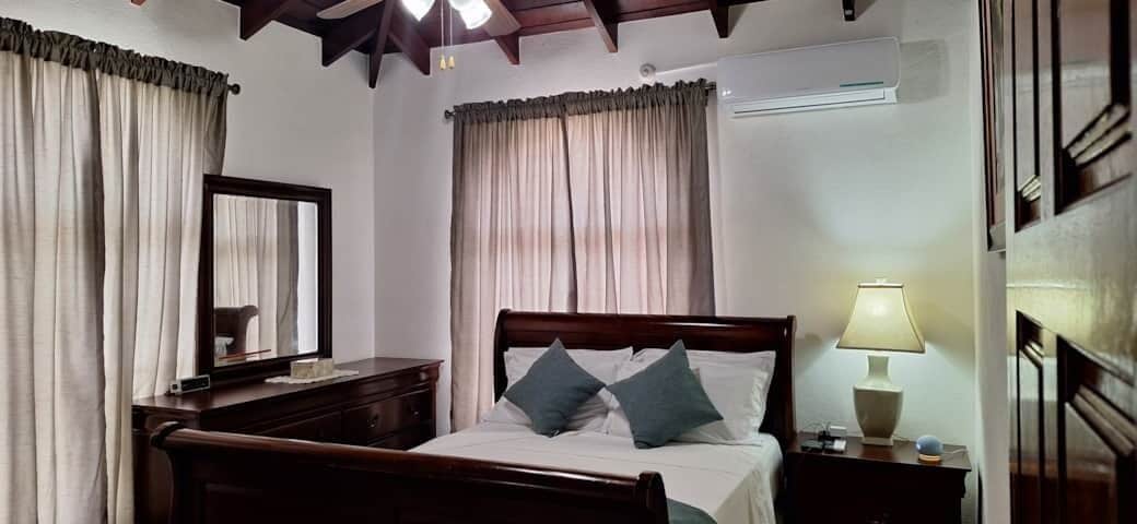 three bedroom ocean view villa | 5 bedrooms, premium bedding, memory-foam beds, individually decorated