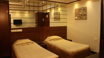 Pillow-top beds, in-room safe, desk, iron/ironing board