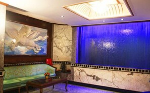 Sala de estar en el lobby