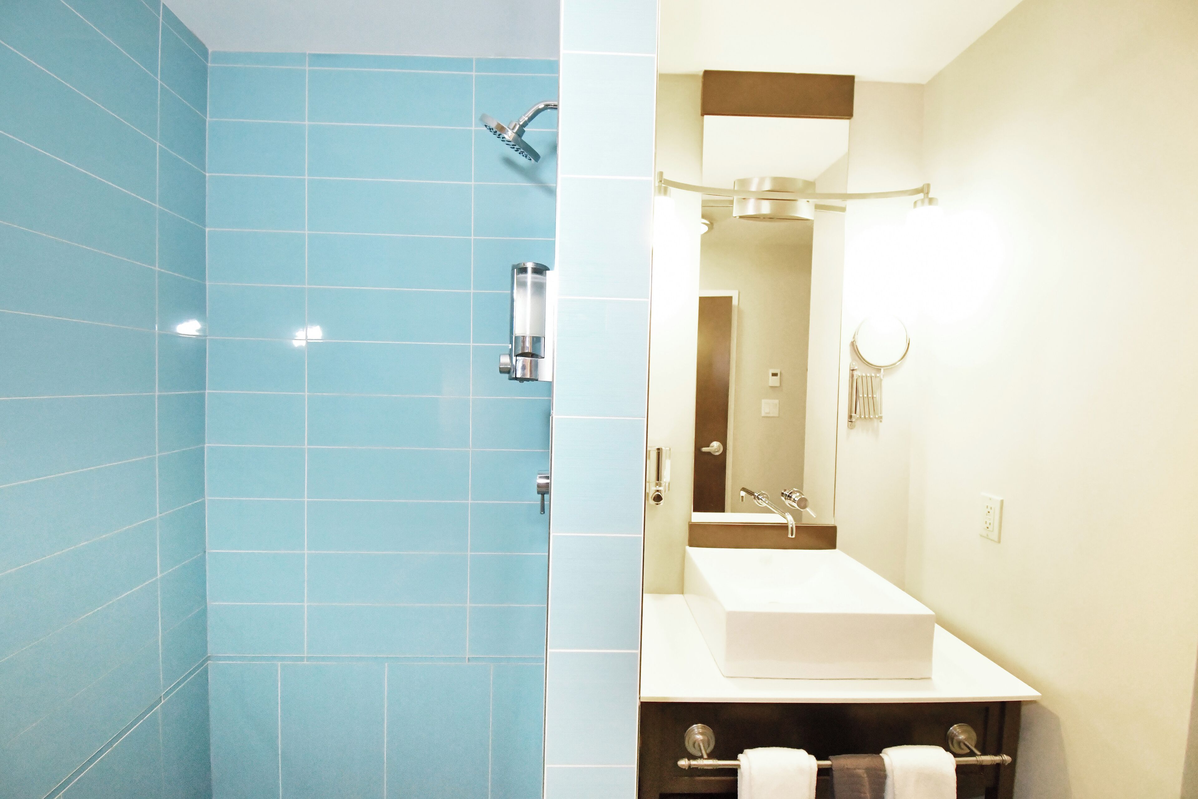 executive suite, 1 king bed, bathtub | bathroom | free toiletries, hair dryer, bathrobes, towels