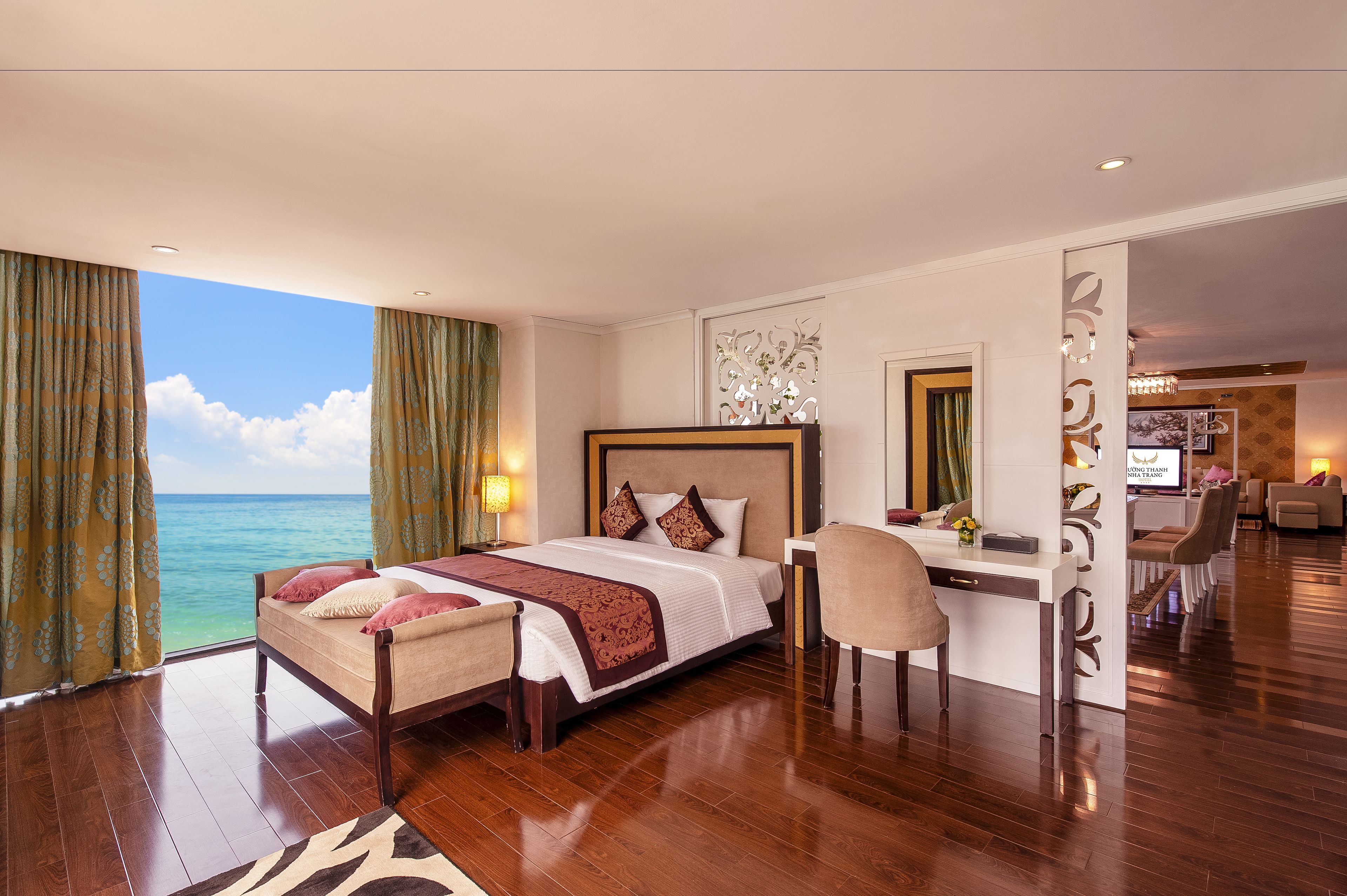 Minibar, in-room safe, desk, blackout curtains