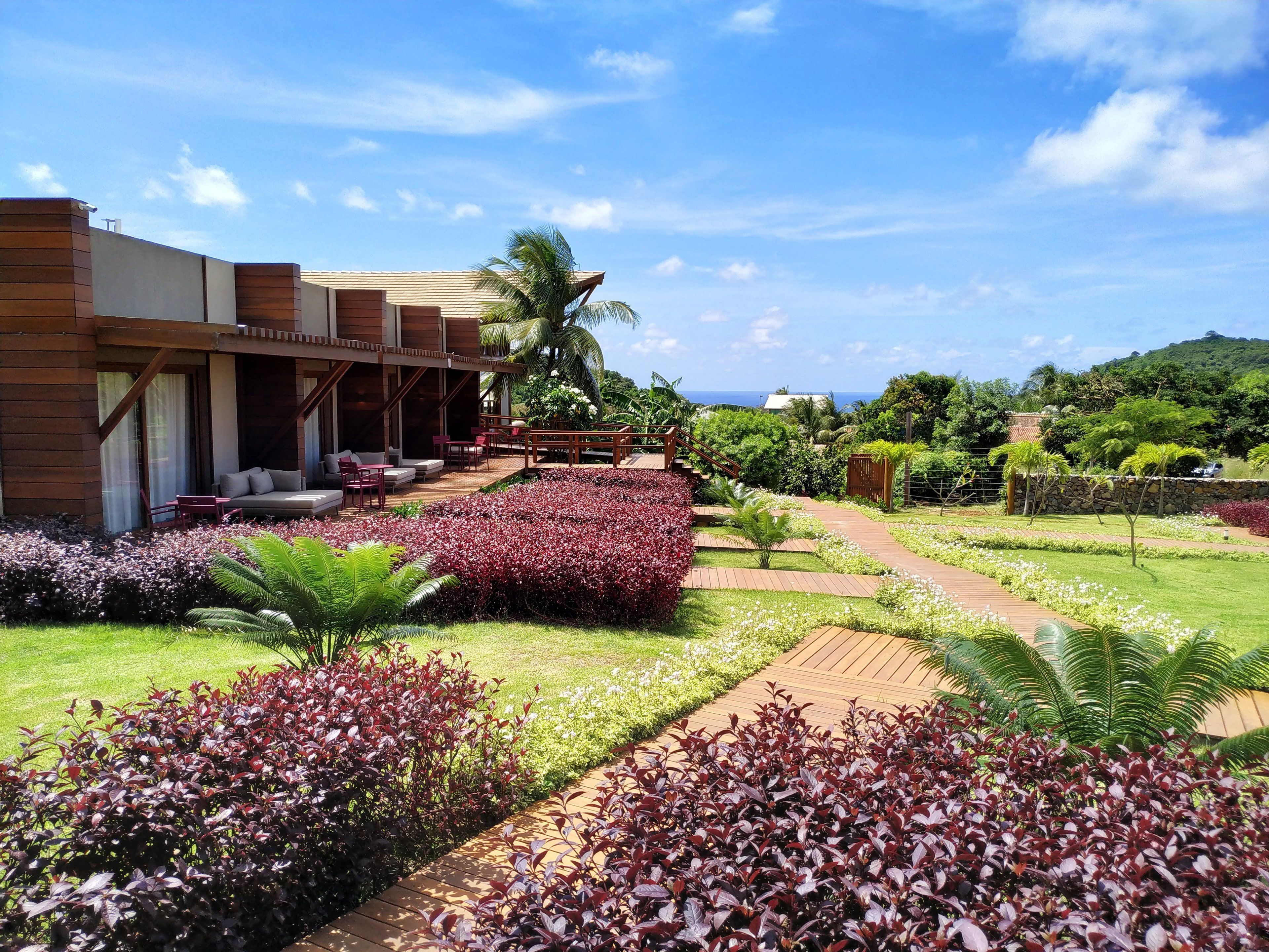 Apartment (Vista Jardim) | Blick auf den Garten