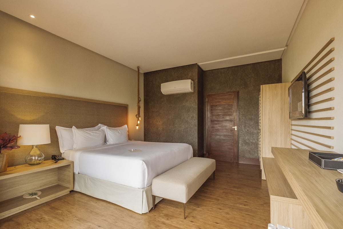 Biancheria da letto di alta qualità, minibar, una scrivania