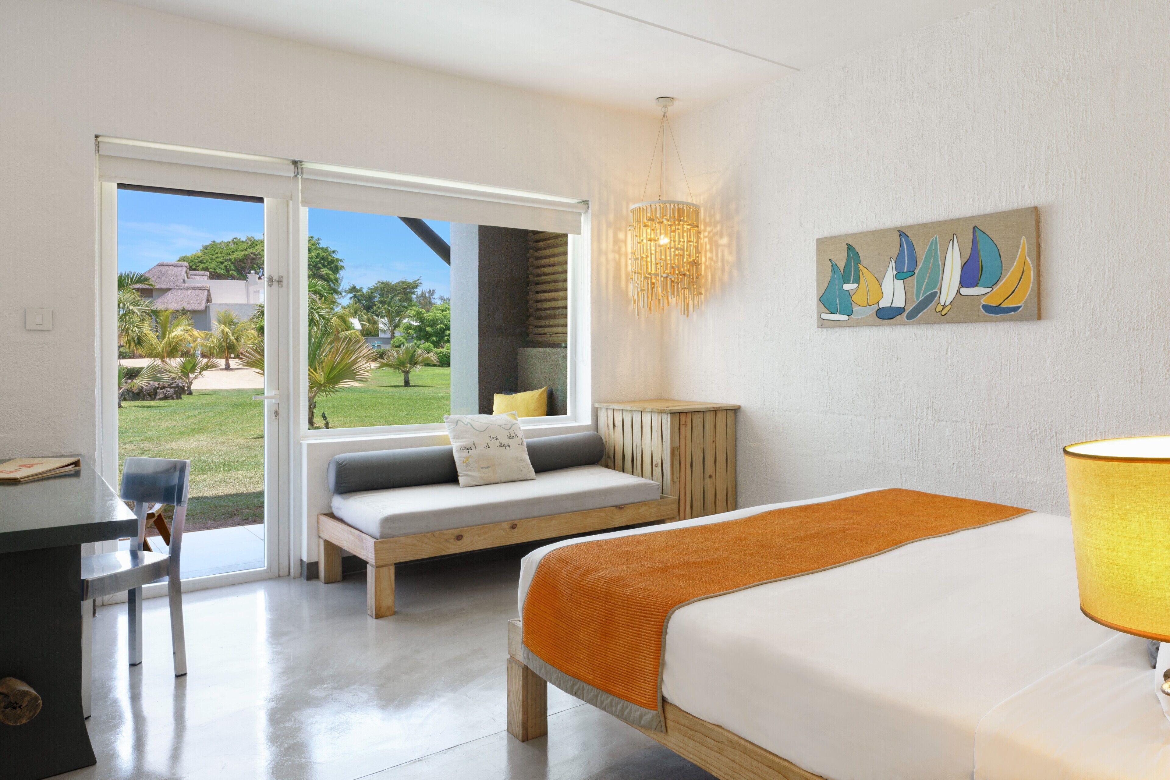 Free minibar items, in-room safe, blackout curtains, iron/ironing board