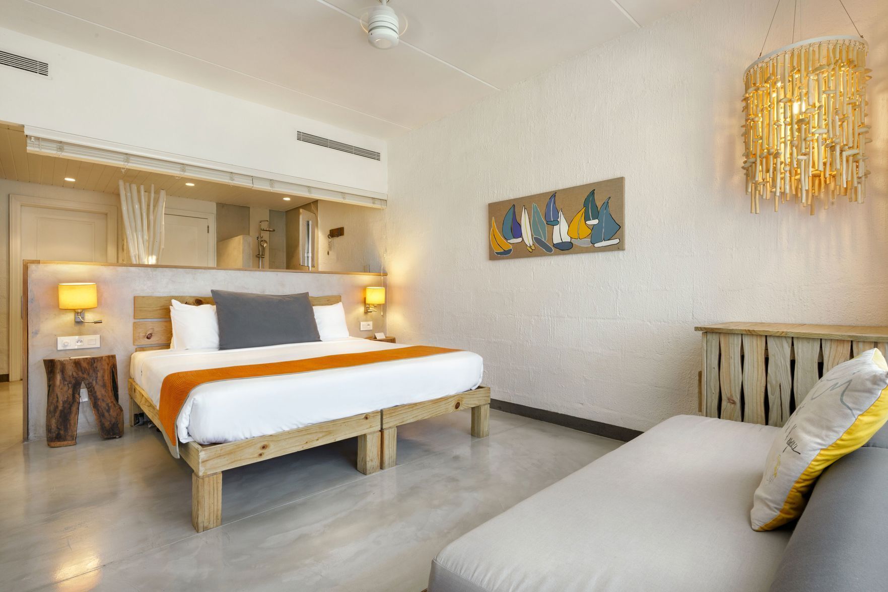 Free minibar items, in-room safe, blackout curtains, iron/ironing board