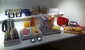 Petit déjeuner buffet compris tous les jours