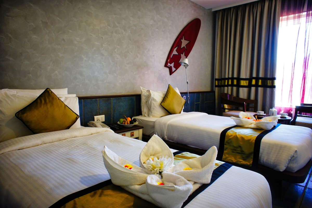 winter green room | minibar, in-room safe, individually furnished, desk