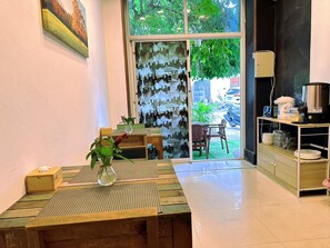 Daily continental breakfast (THB 140 per person)
