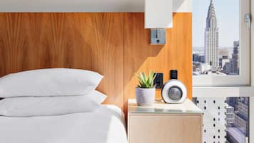 In-room safe, desk, laptop workspace, blackout drapes