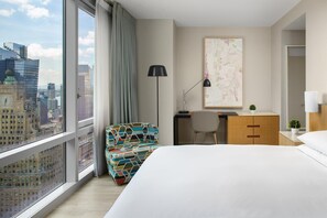 Deluxe Suite, 1 King Bed (Times Square) | View from room