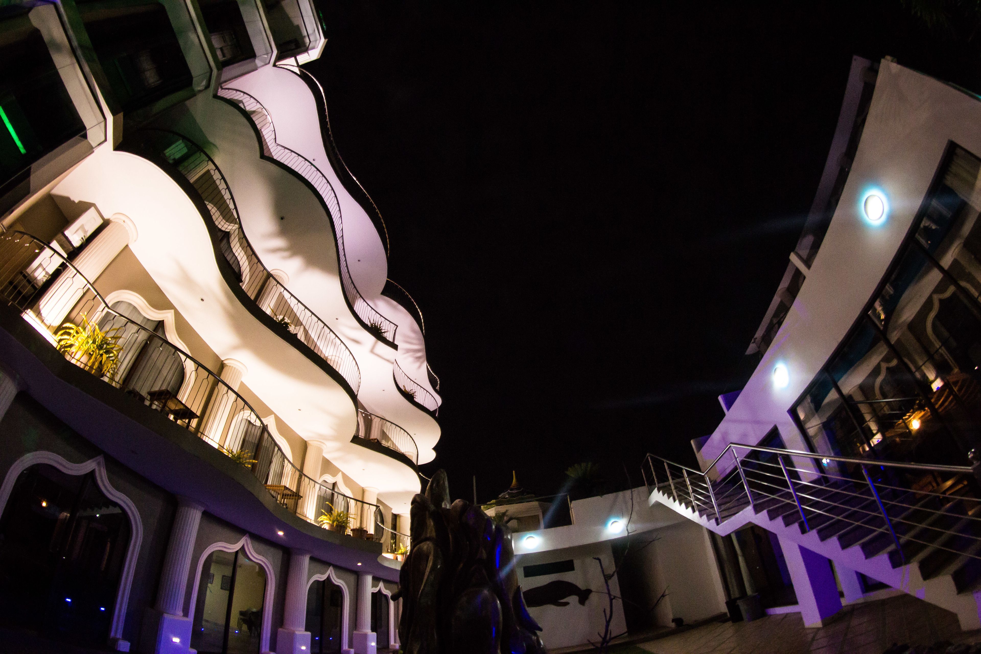 front of property – evening/night