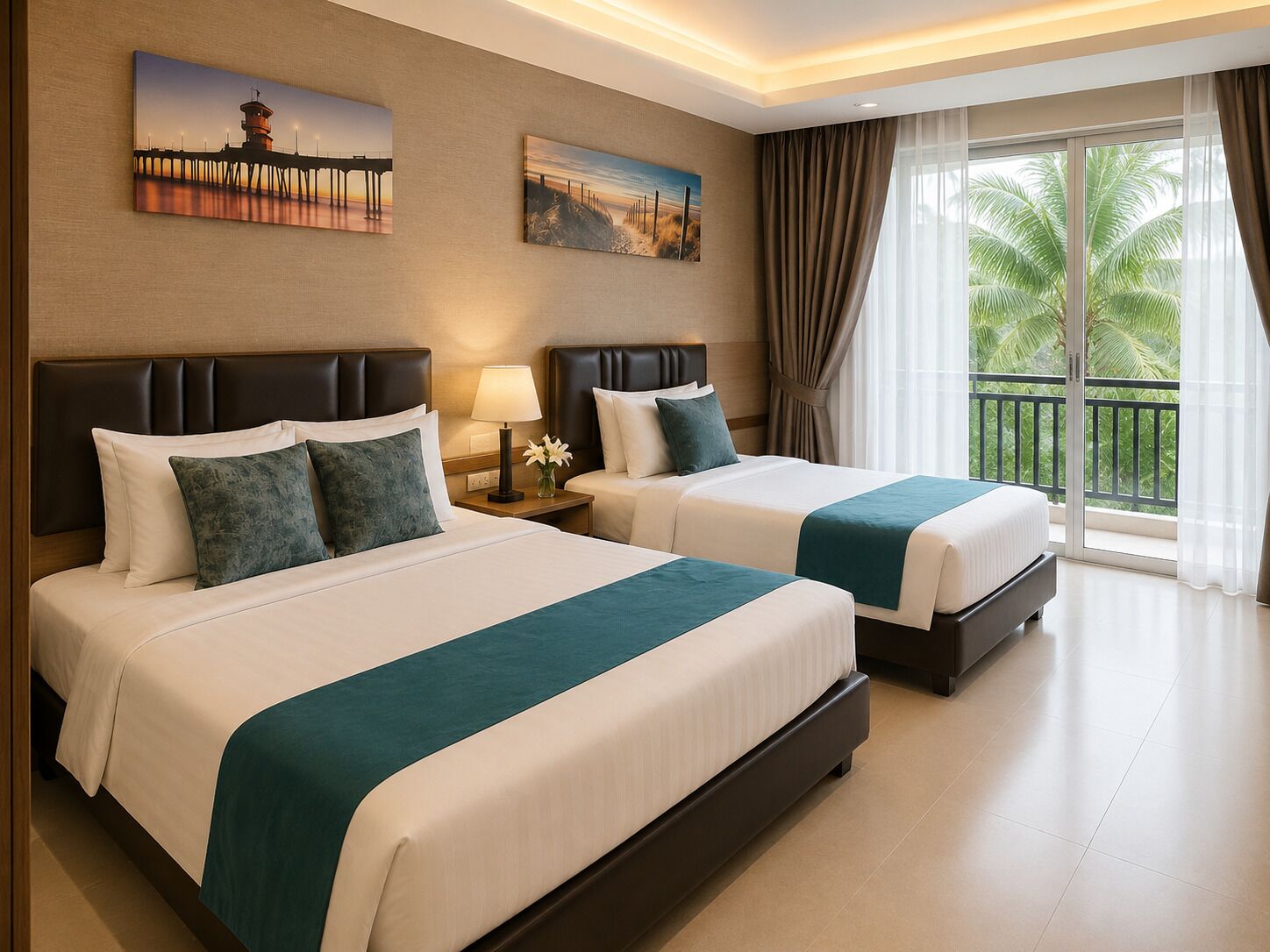 Deluxe Pool View Triple Room