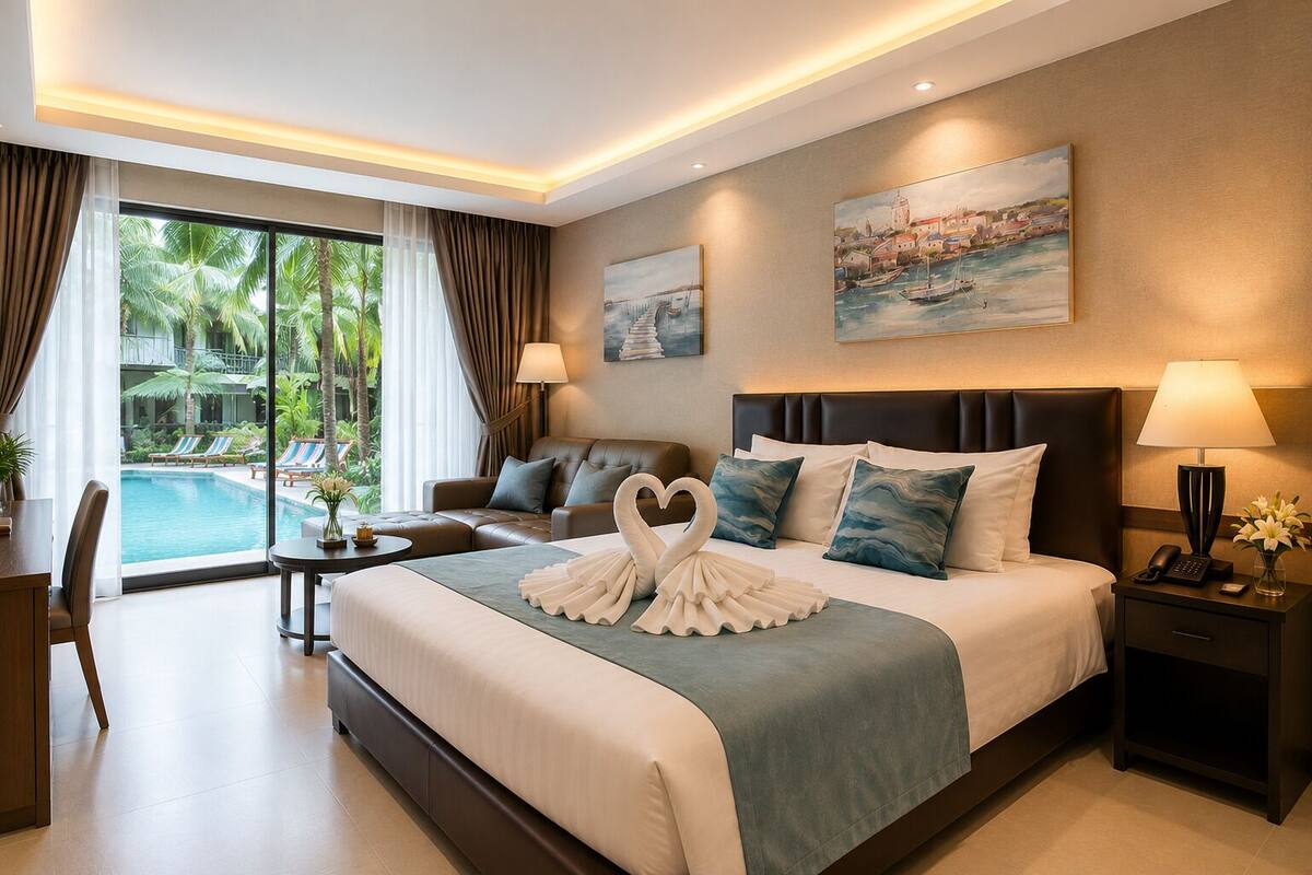 Pool Access Double Room
