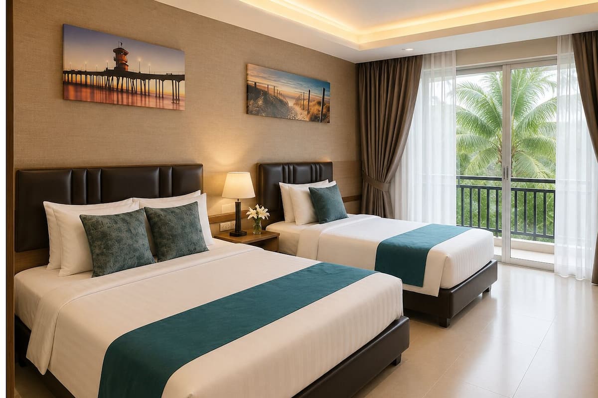 Deluxe Pool View Triple Room