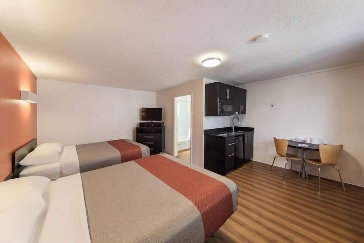 Desk, iron/ironing board (on request), cribs (free), WiFi (free)