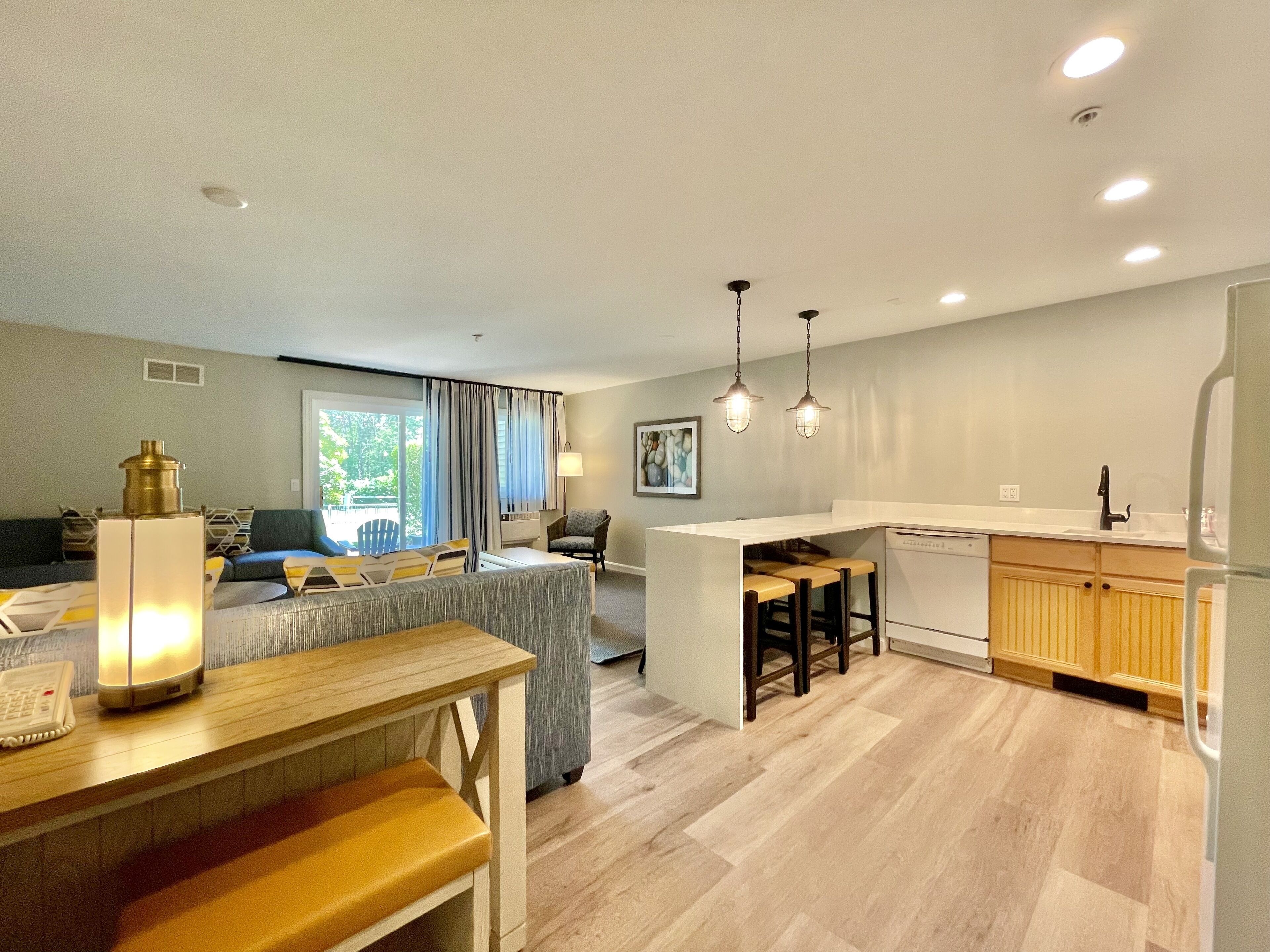 客房 (Britterige Lower Level One Bed Villa) | 客廳 | 平面電視、收費電影