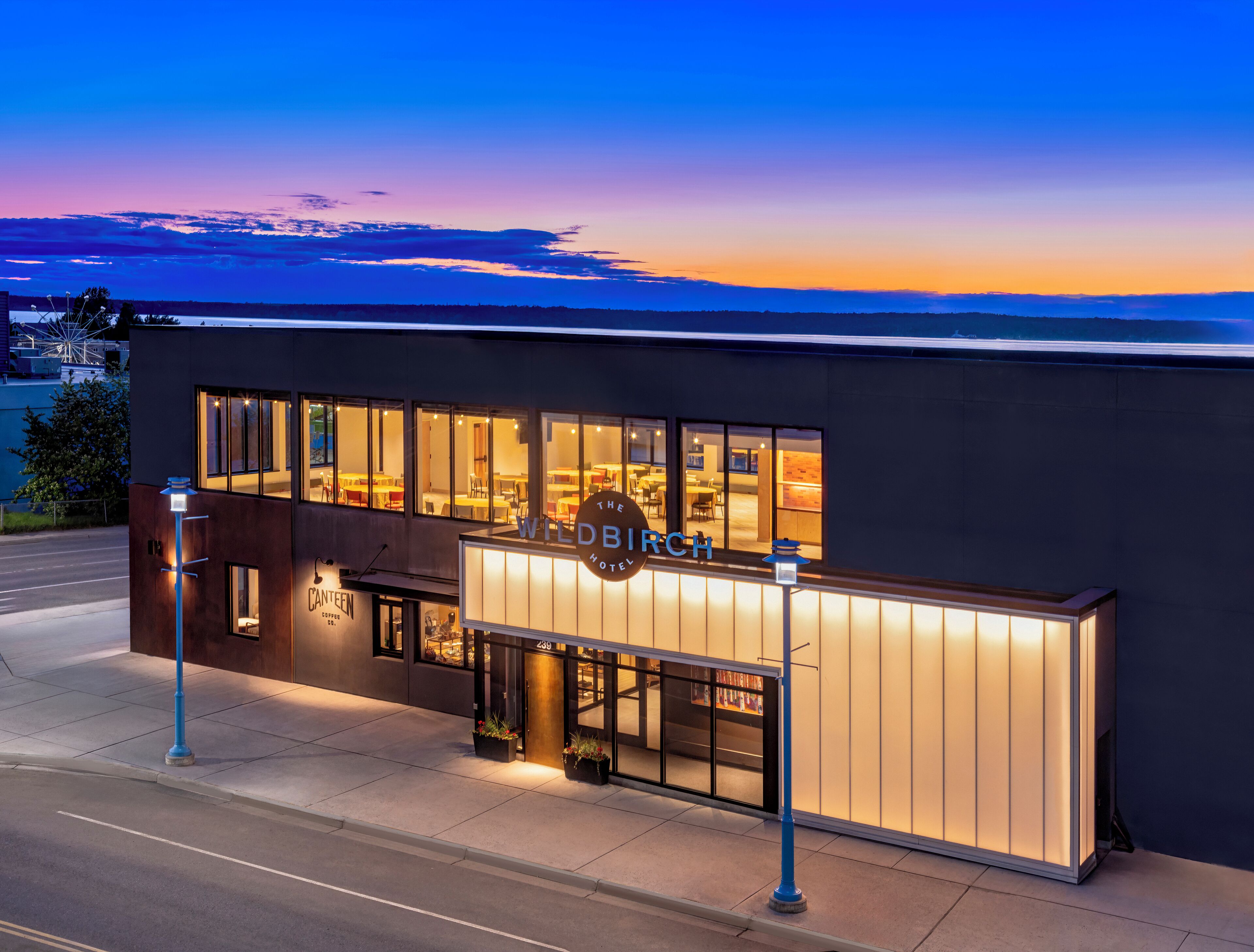 المنشأة من الخارج