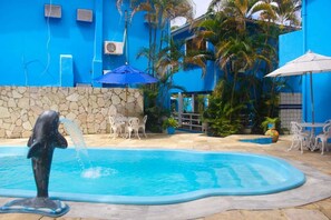 Outdoor pool, open 8 AM to 7:30 PM, pool umbrellas, sun loungers - Morada Azul (Ipojuca)