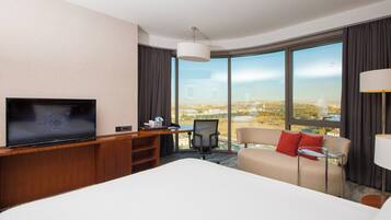 Free minibar items, in-room safe, individually decorated