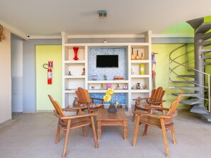 Sitteområde i lobbyen