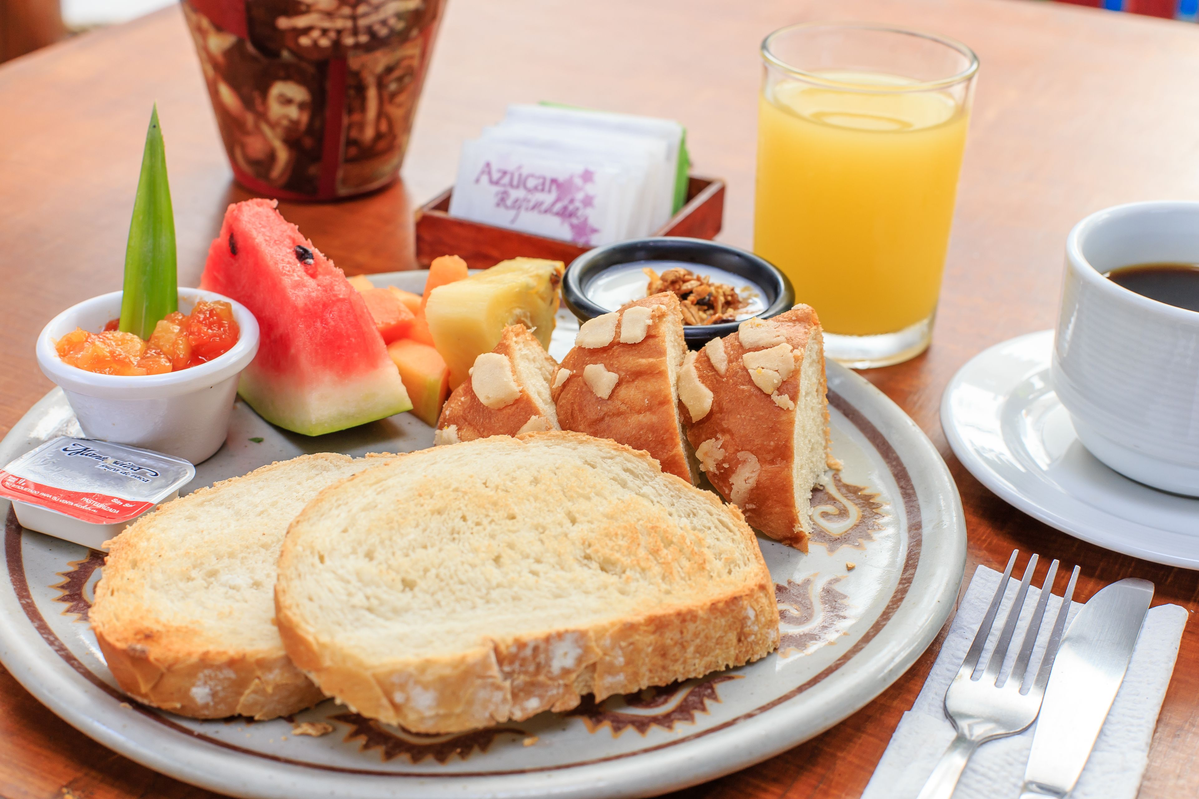 daily continental breakfast for a fee