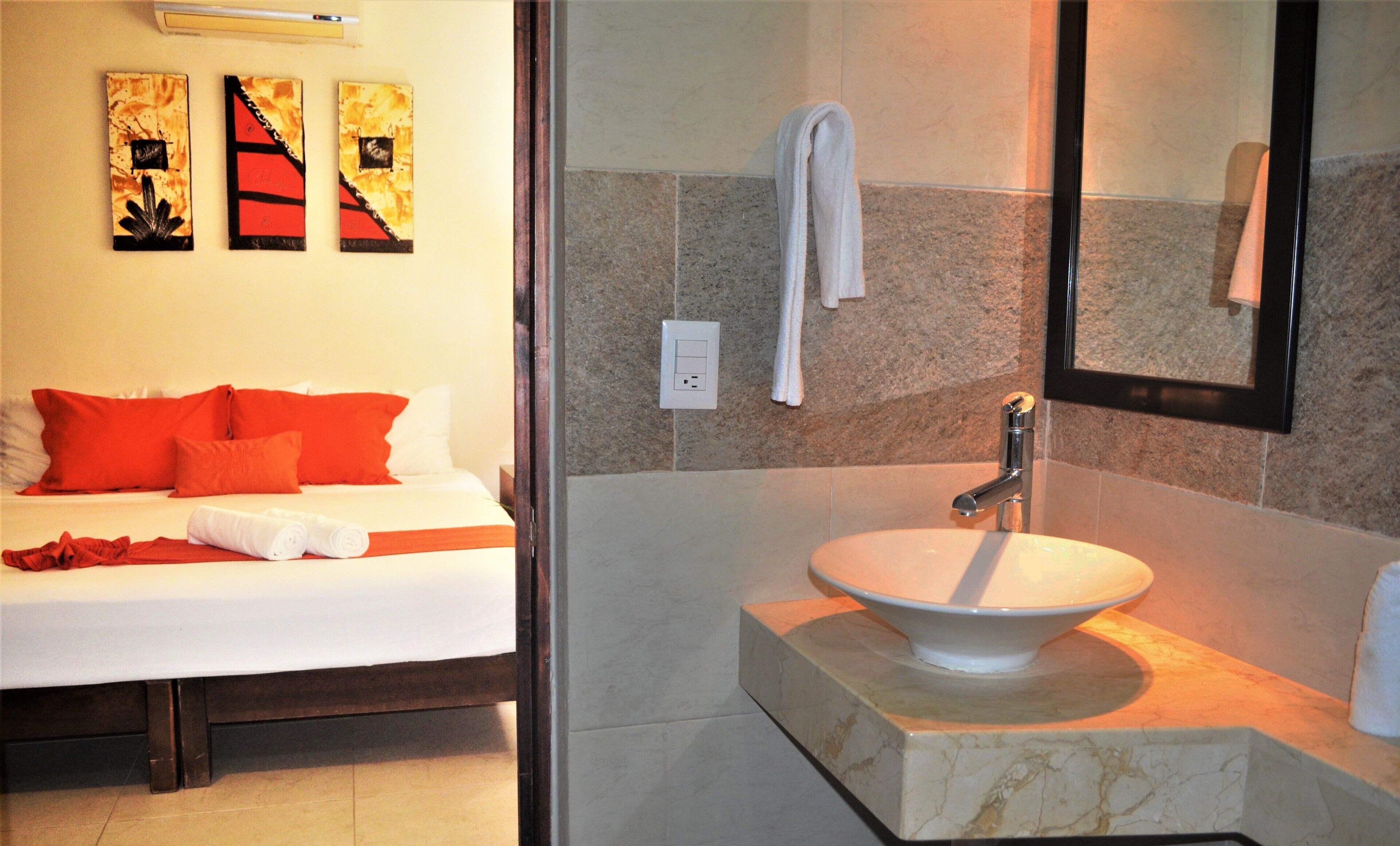 junior studio, 1 king bed, annex building | 1 bedroom, in-room safe, free wifi, bed sheets