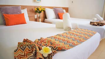 Suite Premium, 1 habitación, vista al mar, frente al océano | Caja de seguridad en la habitación, wifi gratis y ropa de cama