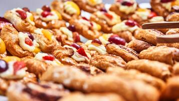 Daily buffet breakfast (EUR 29 per person)