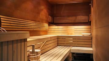 Un sauna, baño turco, tratamientos corporales, exfoliaciones corporales