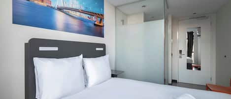 Standard Double Room | Memory foam beds, soundproofing, iron/ironing board, free WiFi