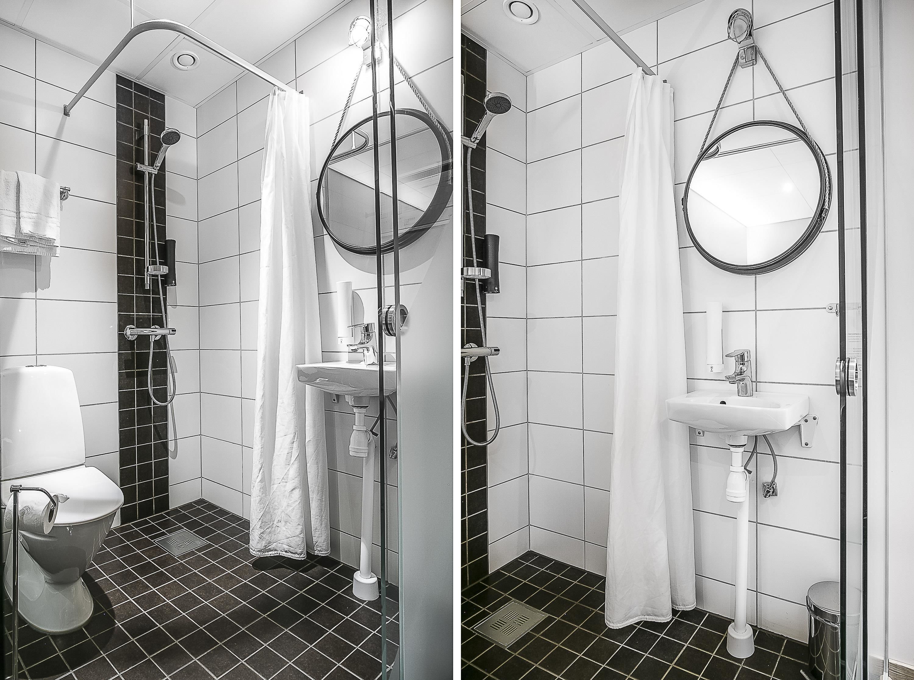 Chambre Standard, 1 lit une place, non-fumeur, pas de fenêtre | Salle de bain