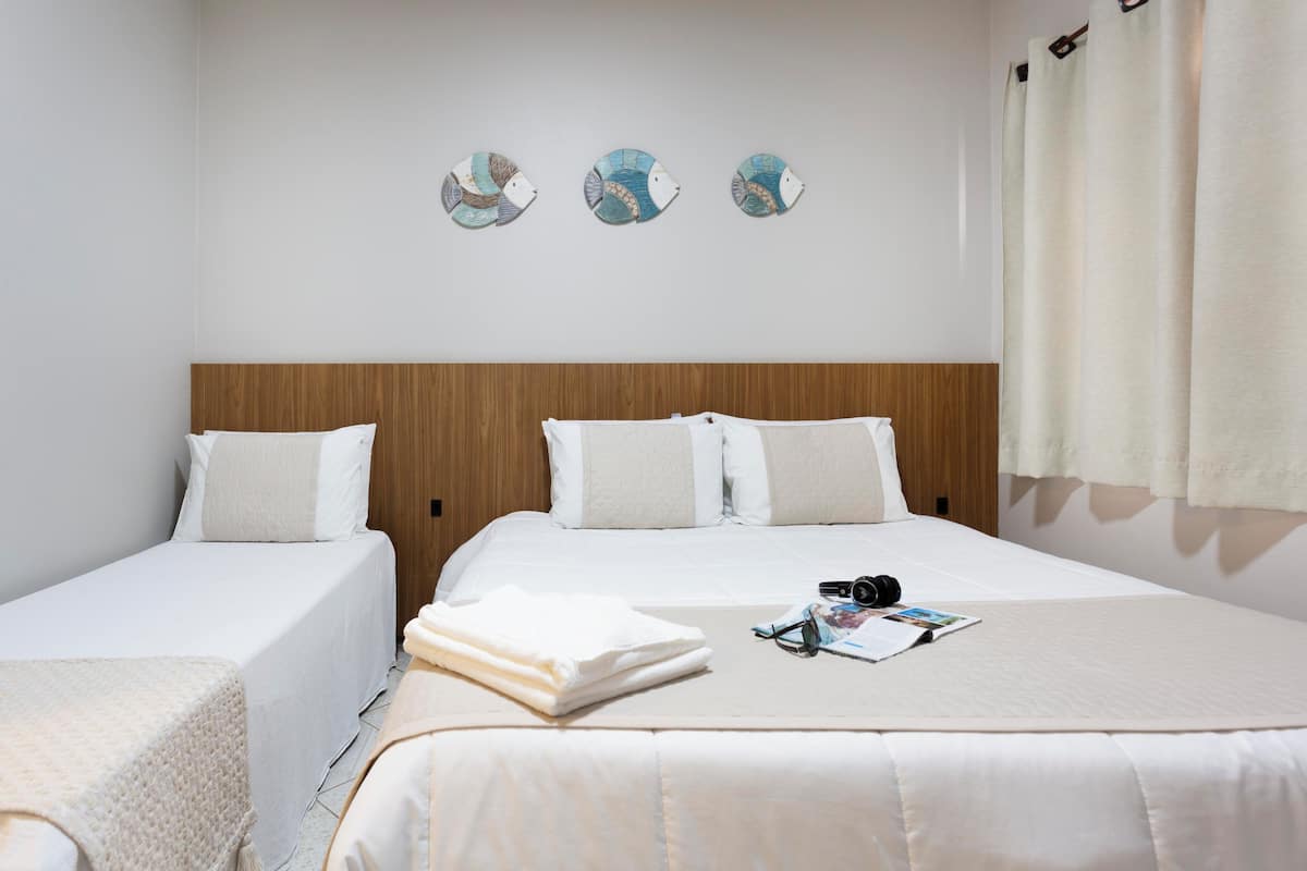 LUXO TRIPLO | Minibar, ücretsiz kablosuz İnternet, çarşaf takımı