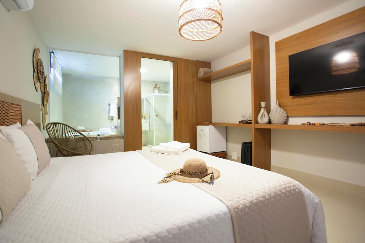 SUPER PREMIUM DUPLO | Minibar, ücretsiz kablosuz İnternet, çarşaf takımı