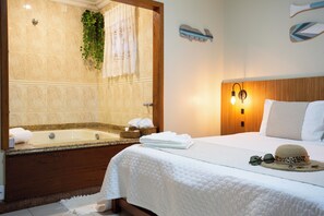PREMIUM DUPLO | Minibar, free WiFi, bed sheets - Pousada Timoneiro (Vila Velha)