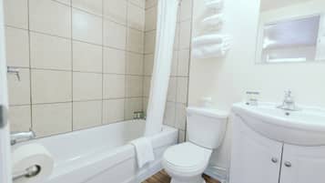 Free toiletries, towels, soap, shampoo