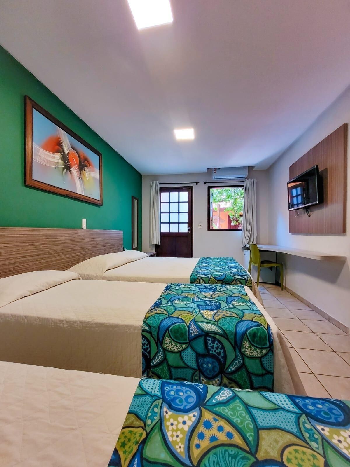 Minibar, blackout curtains, iron/ironing board, free WiFi