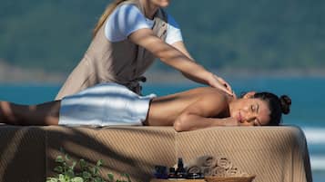 Couples treatment room(s), sauna, body treatments, aromatherapy