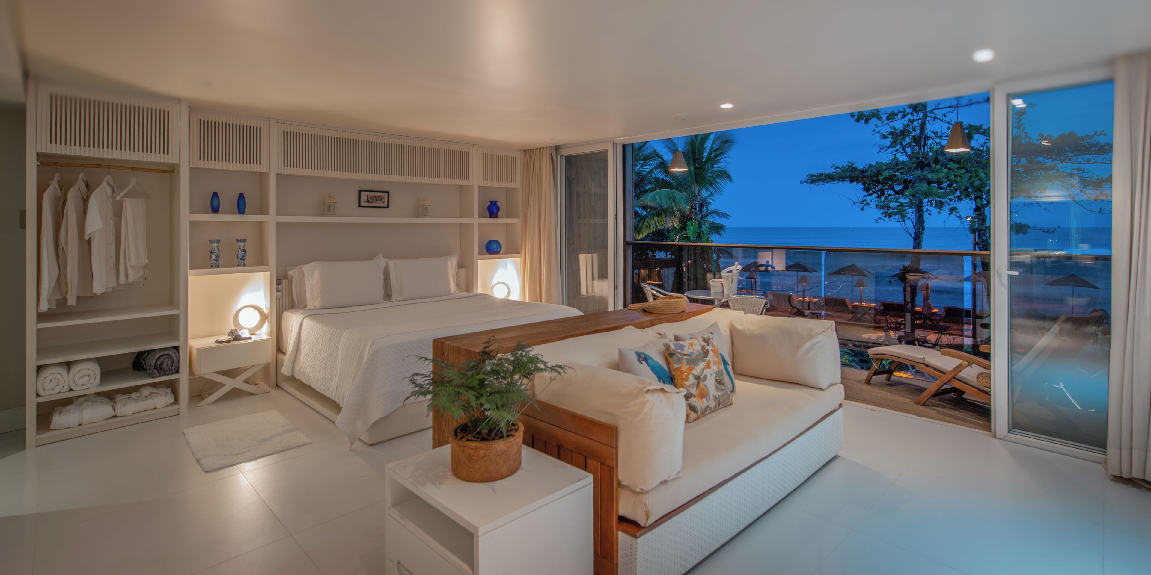 套房, 1 张特大床 (Al Mare) | 客房景观