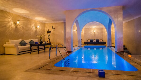 Turkish bath/hammam, body treatments, body scrubs, facials