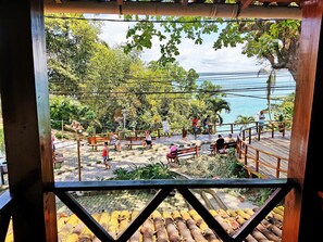 Vue depuis l’hébergement