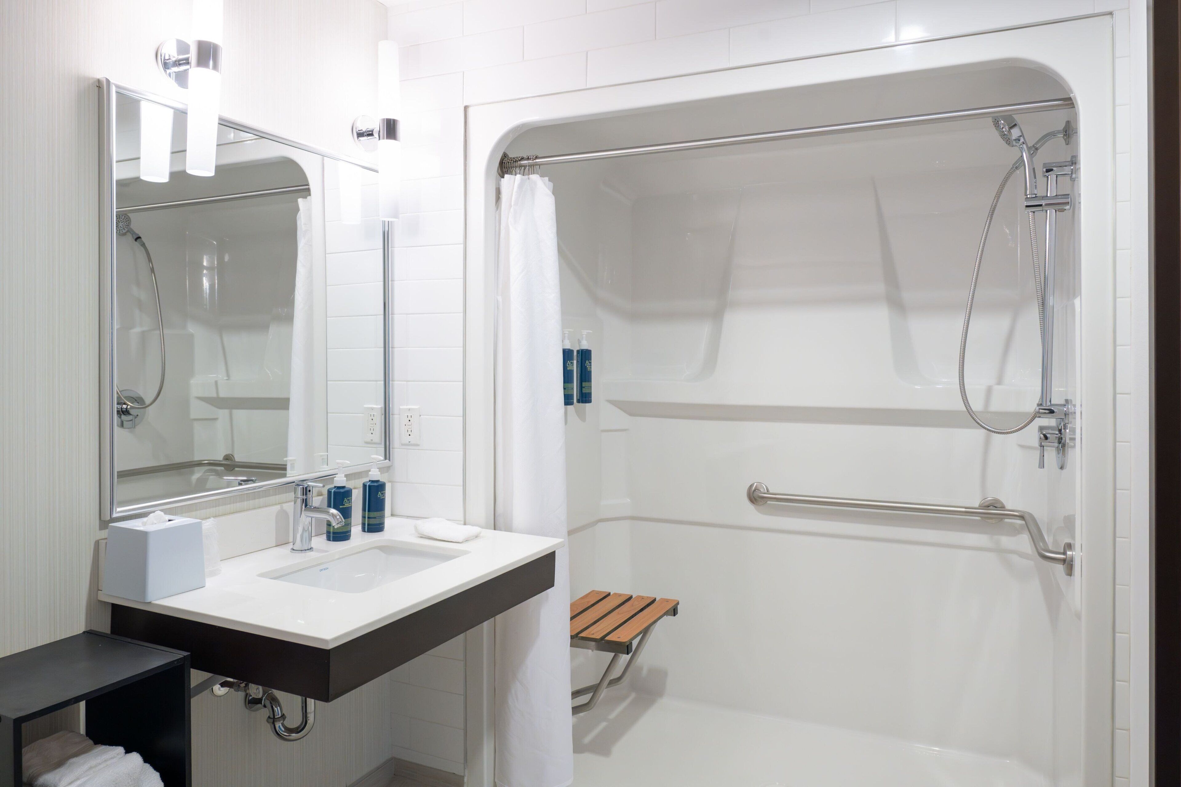 traditional room, 1 king bed | bathroom | free toiletries, hair dryer, towels, soap