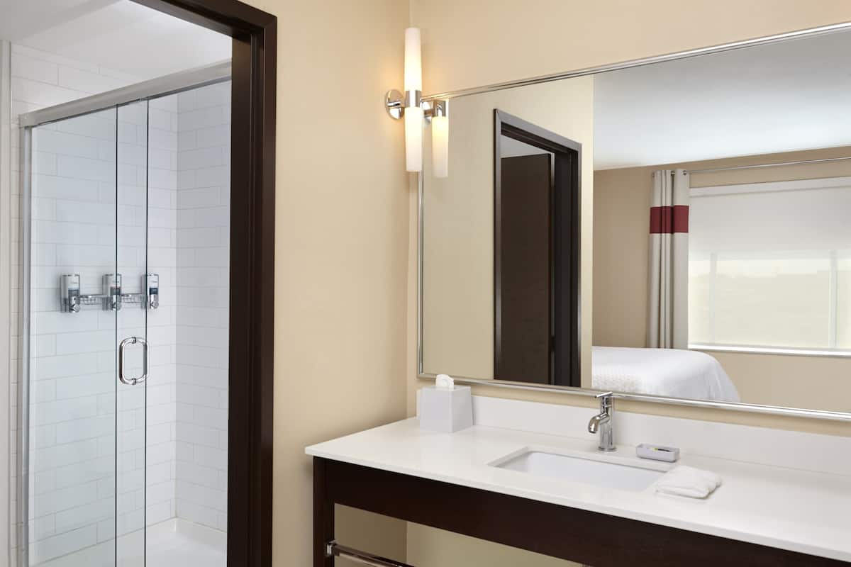 suite, 1 bedroom | bathroom | free toiletries, hair dryer, towels, soap