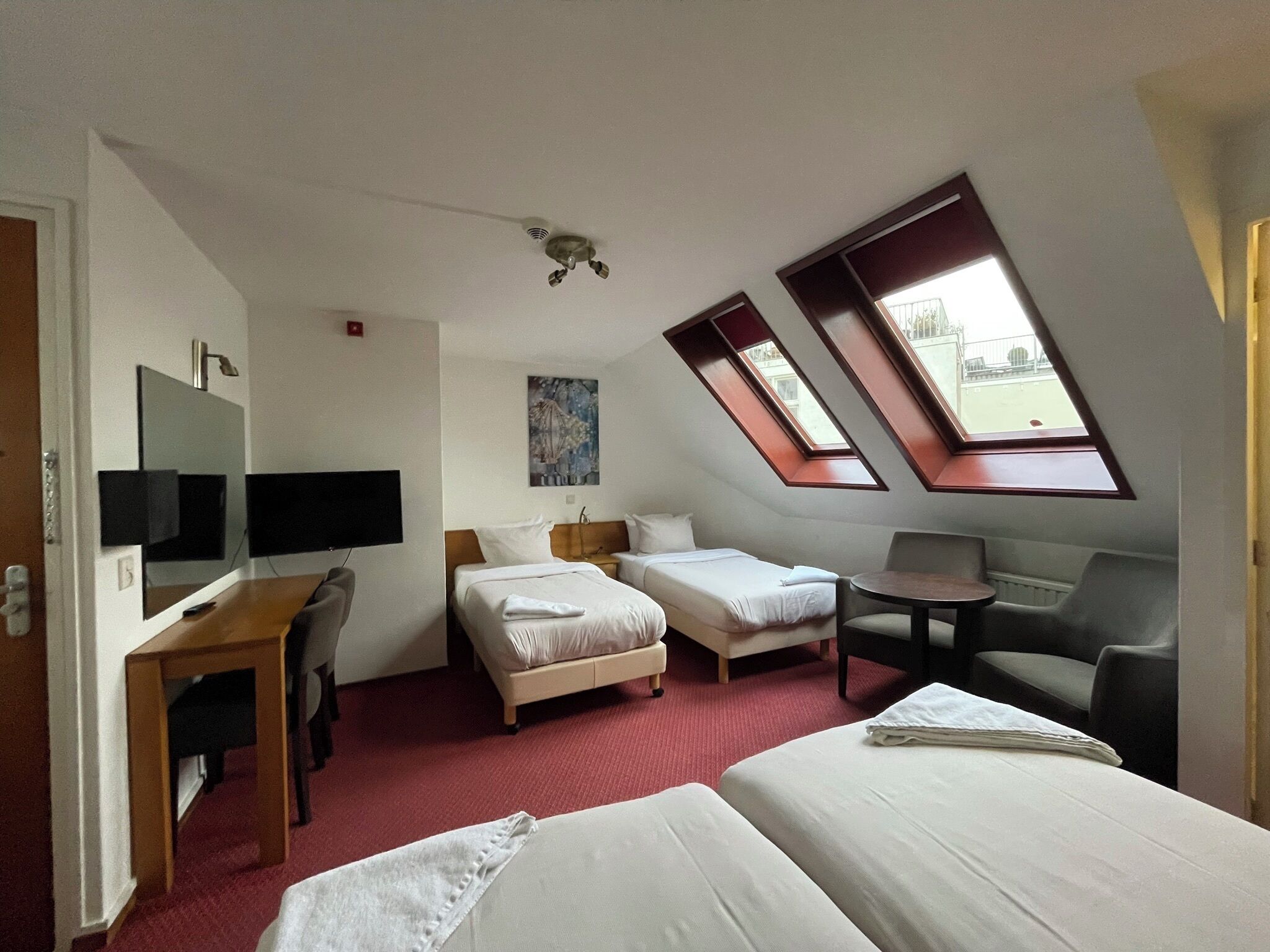 Family Quadruple Room, City View | In-room safe, desk, blackout curtains, free WiFi